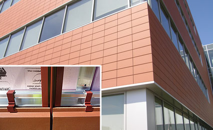 Members of the WI ADC working for Kinateder Masonry installed terra cotta masonry rain screen walls on two of the four buildings of Kerry America’s corporate headquarters in Beloit, WI. Their collaboration earned the BAC Craft Award for Best New Masonry System.