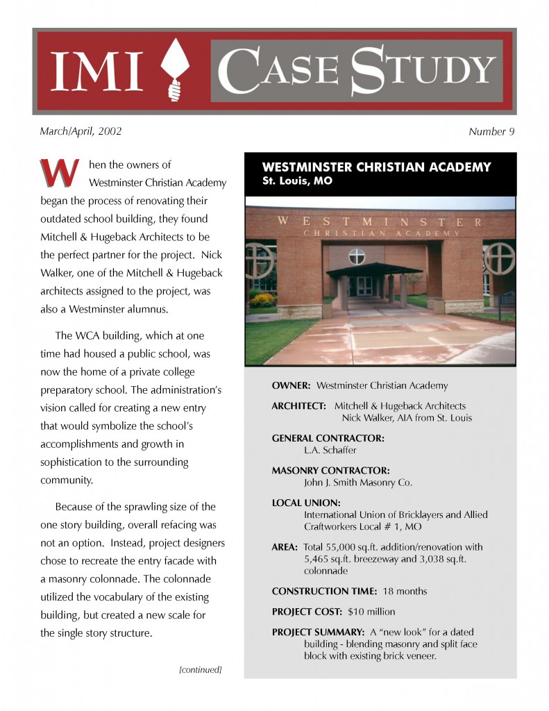 Westminster case study image