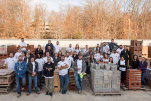 Group photo of the 2017 Masonry Camp Attendees