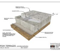 07.130.0121 Epoxy terrazzo - System overview